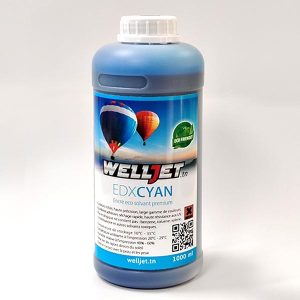 Encre eco-solvant - Cyan 1L