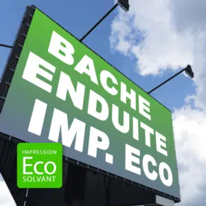 Bâche enduite 450 g, impression ecosolvant (Grand format)