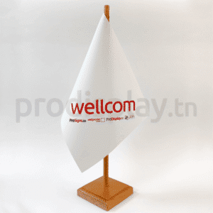 Drapeau de table / Mini flag personnalisé